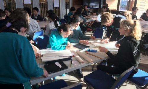 Latest News » Year 8 take charge of party bag companies in 'Bagit' event